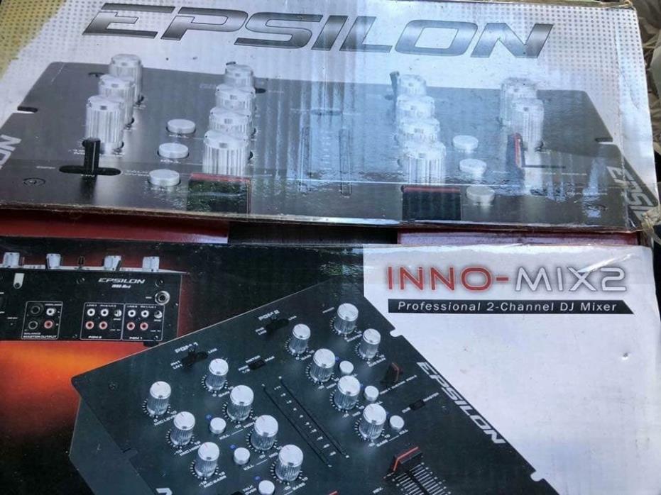 Epsilon INNO-MIX2 DJ Mixer - Black (Open Box)