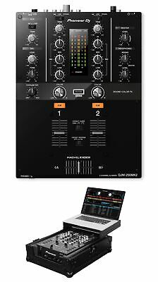 Pioneer DJ DJM-250MK2 + Odyssey FZGS10MX1BL Case Bundle Deal