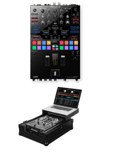 Pioneer DJ DJM-S9 + Odyssey FZGS10MX1BL Case Bundle Deal