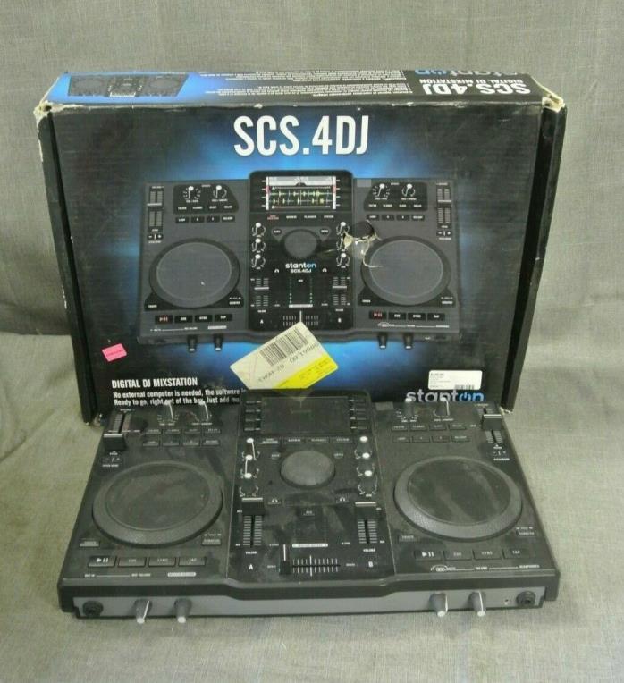 STANTON SCS.4DJ STAND ALONE DIGITAL DJ MIXSTATION DJ (103292-2 H)