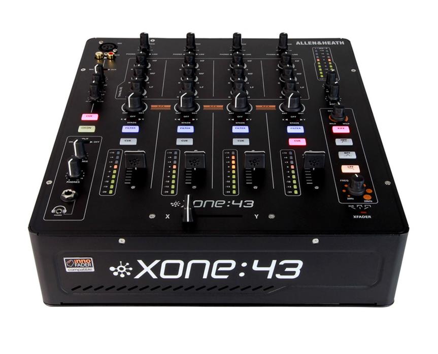 Allen & Heath Xone:43 4-Channel Analogue DJ Mixer PROAUDIOSTAR