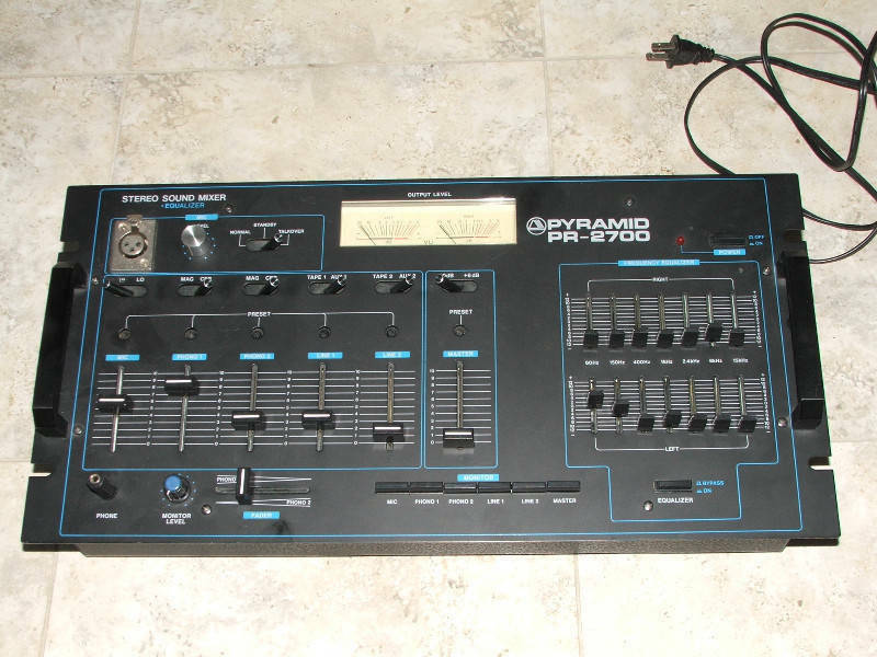 Pyramid PR-2700 stereo sound mixer