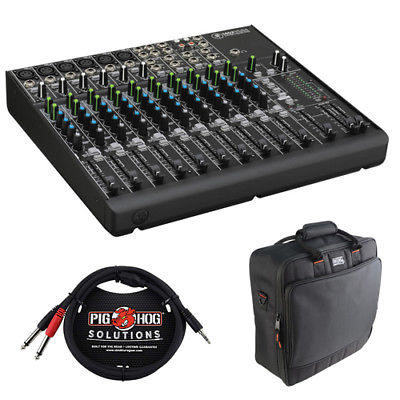 Mackie 1402VLZ4 14-Channel Compact Mixer w/ Mixer Bag and Stereo Cable