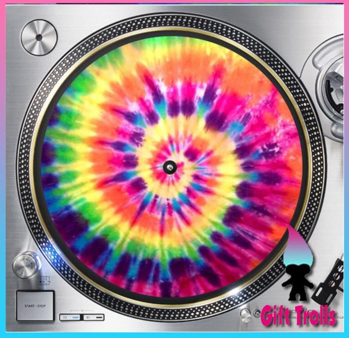 Hippy Tye Dye Turntable Slipmat - 12