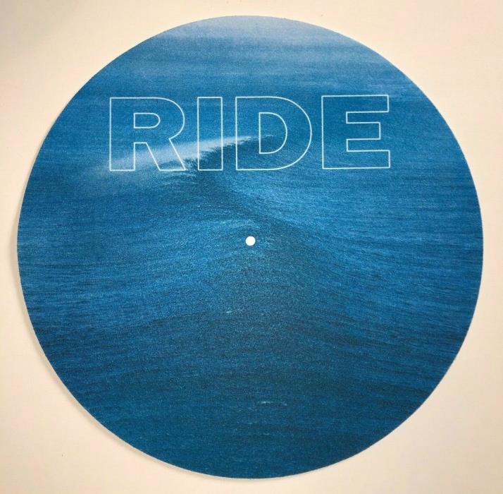 RIDE Turntable SLIPMAT Official Tour Merchandise SHOEGAZE