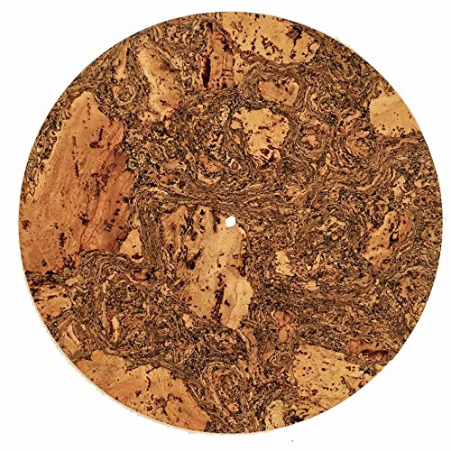 Cork and Rubber Turntable Slipmat - Specially designed. Decorative