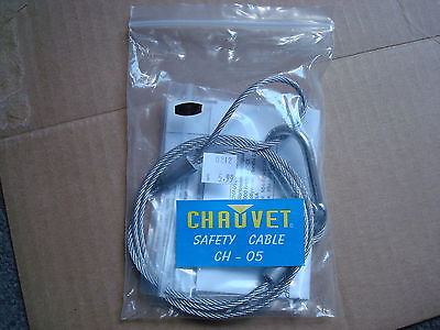 CHAUVET CH-05 SAFETY CLAMP LIGHTING CABLE *NEW*