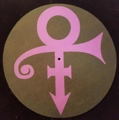 PRINCE Symbol NEW SINGLE SLIPMAT  Purple Rain