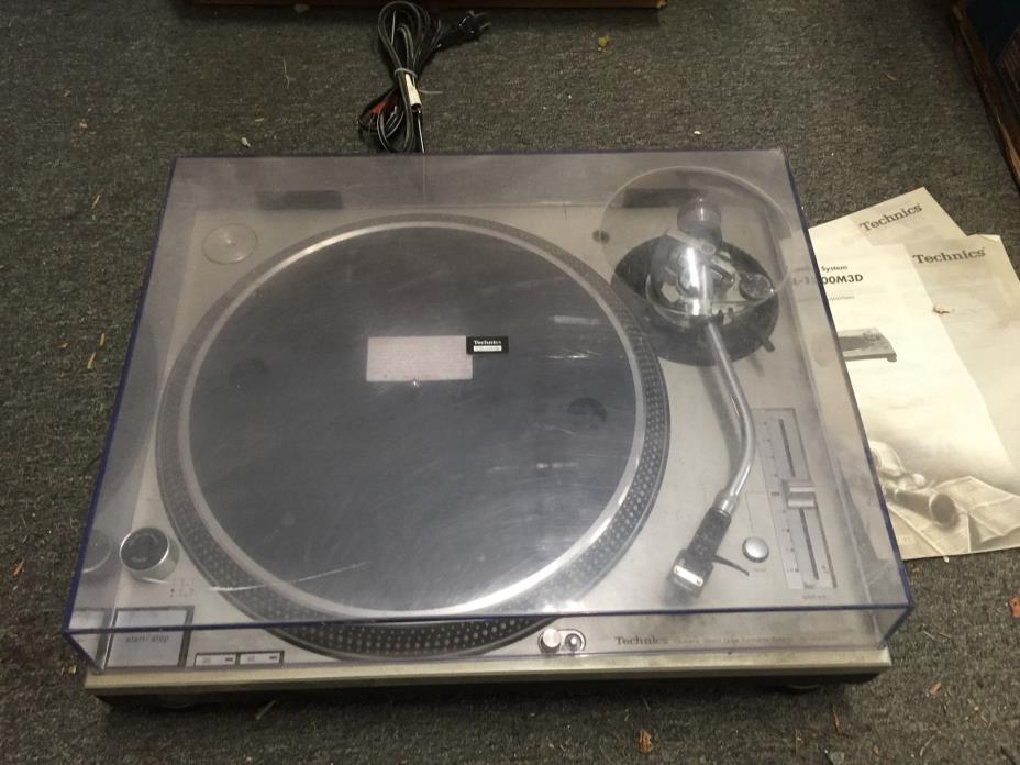 Technics SL-1200 MK3D Turntable With cartridge