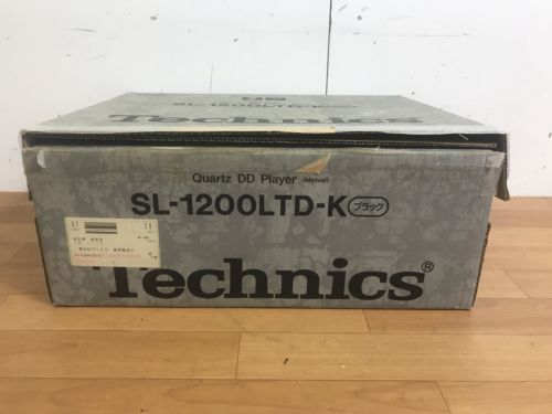 Technics SL1200 LTD Limited Edition Gold Turntable In Original Box