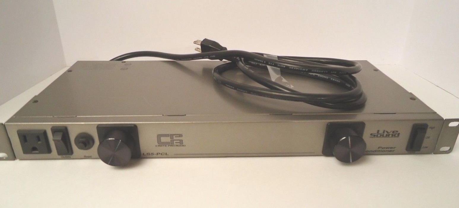 Crate Pro Audio Live Sound Power Conditioner LS5-PCL Grey Metallic