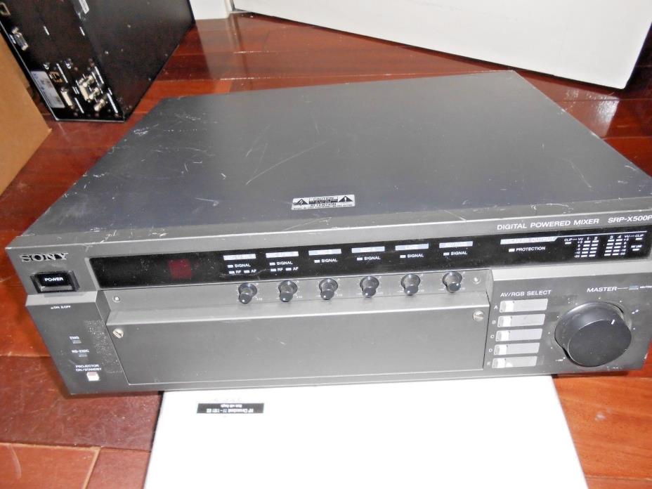 SONY SRP-X500P DIGITAL POWERED MIXER / LOT 1888