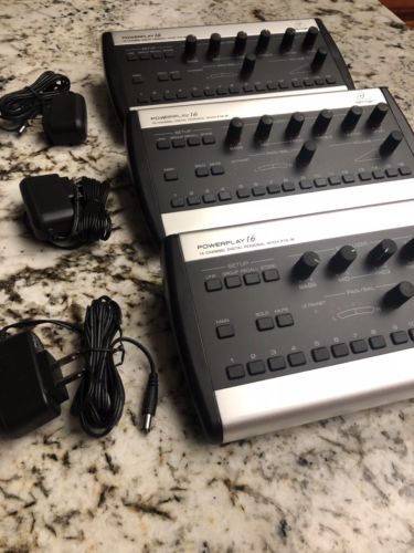 Behringer Powerplay P16M P16-m Personal Monitor Mixer (3pack)