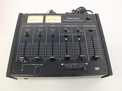Realistic Stereo mixing console