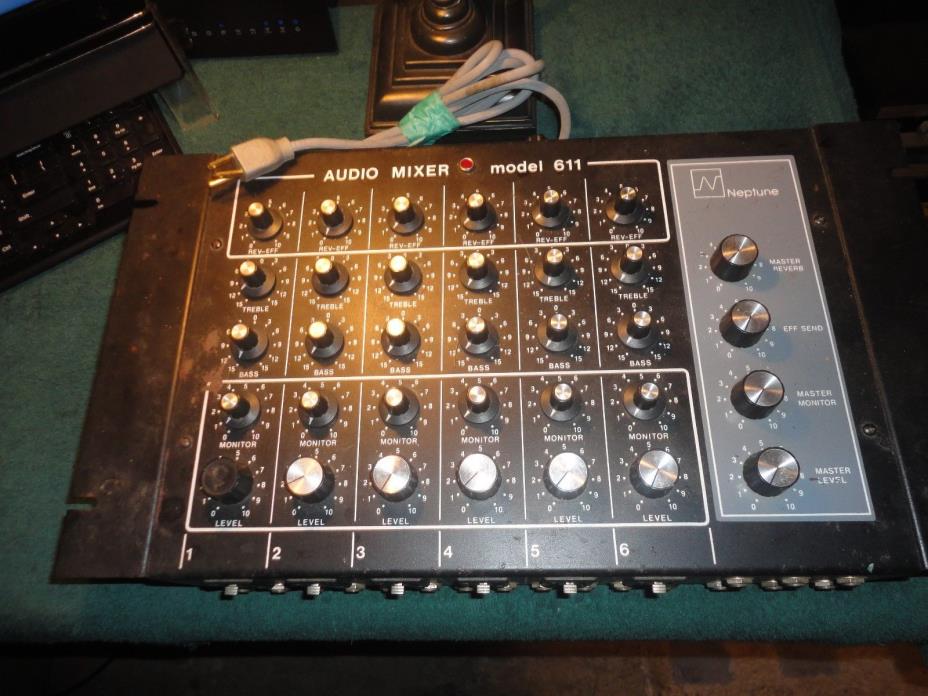 Vintage Neptune Audio Mixer Model 611