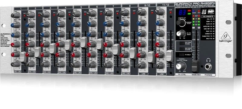 Behringer RX1202FX EURORACK PRO 12-input Rack Mixer w/ FX NEW - MAKE OFFER