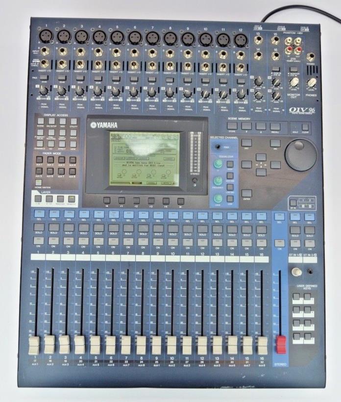Yamaha O1V96 16-Ch Stereo Digital Recording Mixer Mixing Console