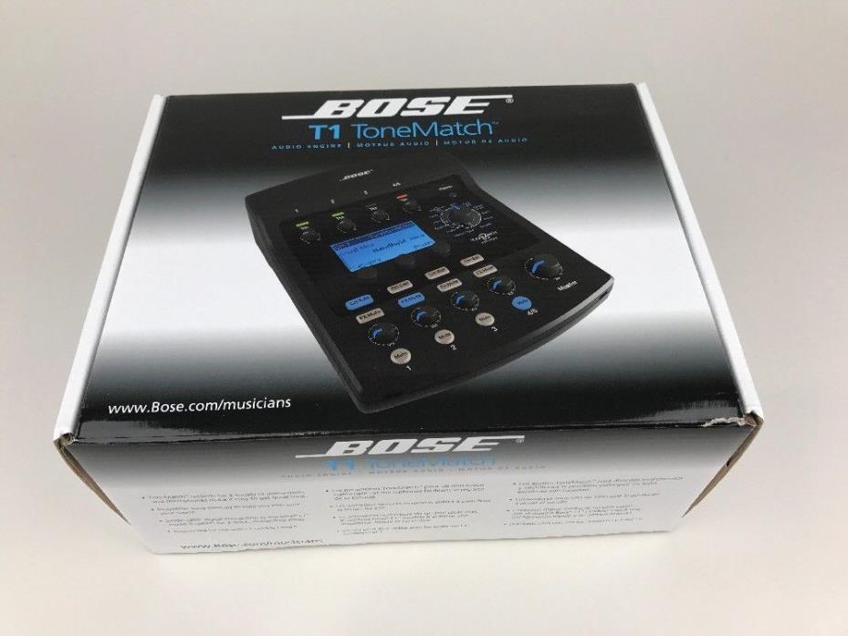 Bose T1 ToneMatch Audio Engine with Carry Bag Tone Match T-1 MINT - free ship