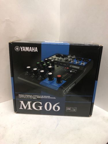 Yamaha Mixing Console MG06 #UGXX01180