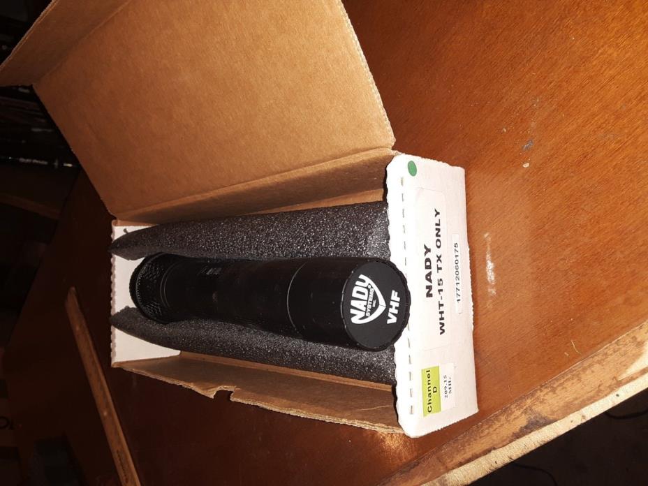 Nady WHT-15 TX  Wireless Handheld Transmitter Microphone channel D  209.15 MHz