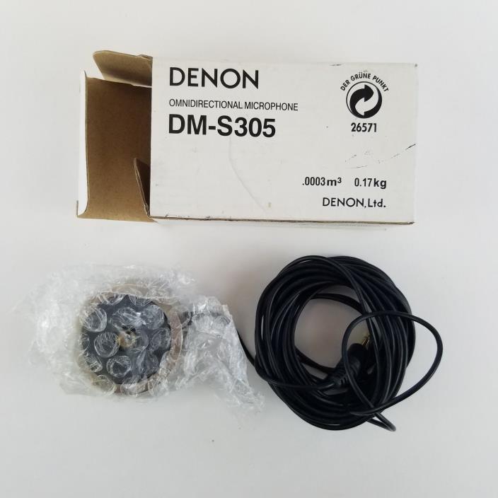 DENON DM-S305 Omnidirectional Setup Microphone