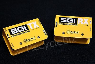 NEW! Radial SGI Studio Guitar/Bass Interface System Line Driver *Up To 300 FT!*