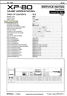 Roland XP80 XP-80 Service / Repair MANUAL +schematics