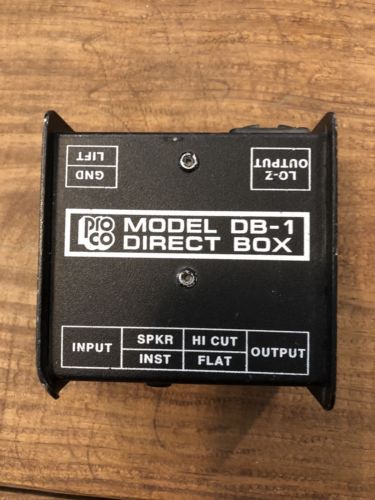 ProCo Model DB-1 Direct Box