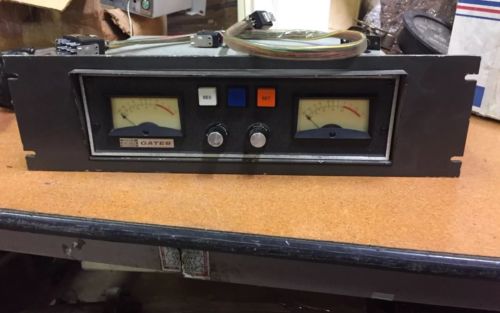 Gates/Harris Criterion 80 stereo record amplifier for broadcast cart machine