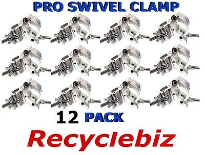 NEW! Global Truss Pro Swivel Clamp (12 PACK) Double Cheeseborough Best Pricing!