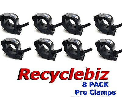 Global Truss Pro Clamp (8 pack) BLACK New in the box! FREE Same Day Shipping!!