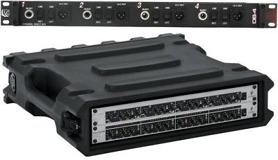 Pro Co DB4A 4-channel Passive Instrument Direct Box + Gator G-... - Value Bundle