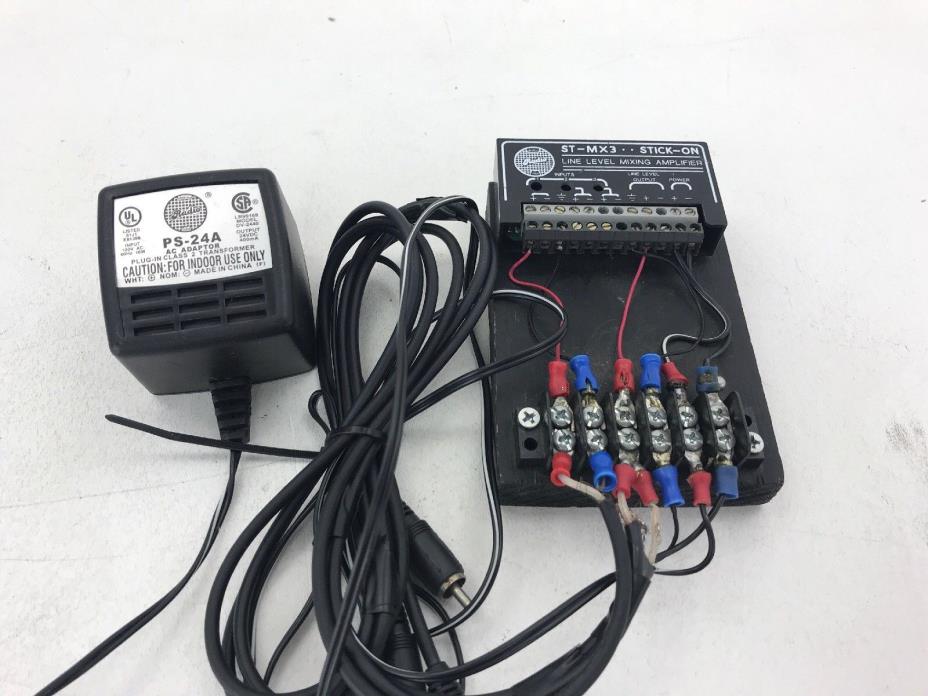 RDL Radio Design Labs ST-MX3 3-Channel Line Level Miniature Audio Mixer TAG: WC