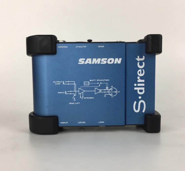 Sampson S.Direct SD100 S-Direct Box Guitar Keyboard Bass Drums Music Gift