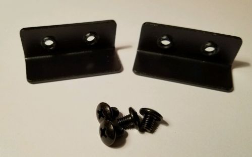 RACK SHELF EQUIPMENT STOPPERS WITH SCREWS/NEW PAIR