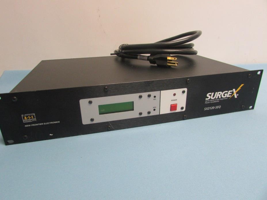 SurgeX Series Mode Surge Suppressor/Conditioner SX2120-SEQ (31B)
