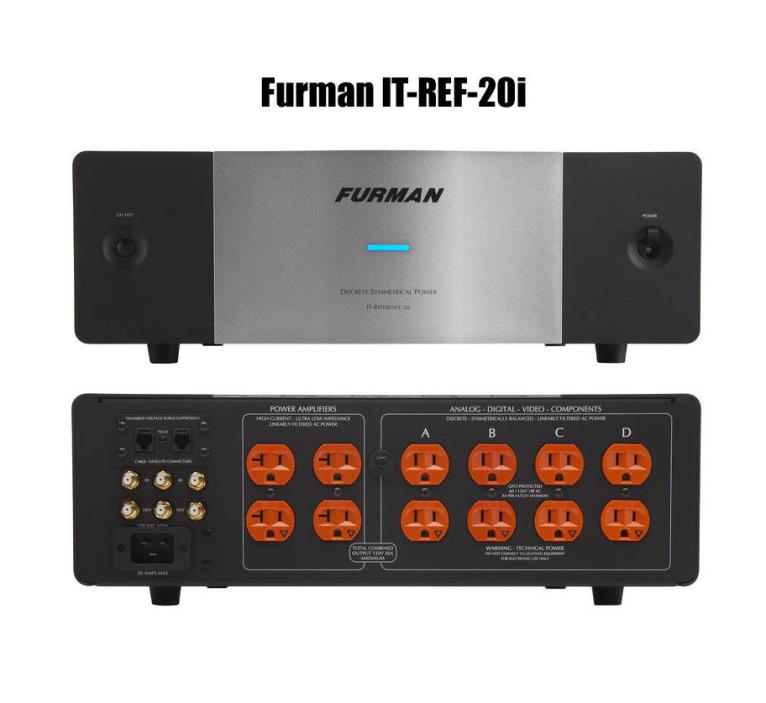 Furman IT-REFERENCE 20i Discrete Symmetrical AC Power Source IT-REF-20i  B-STOCK