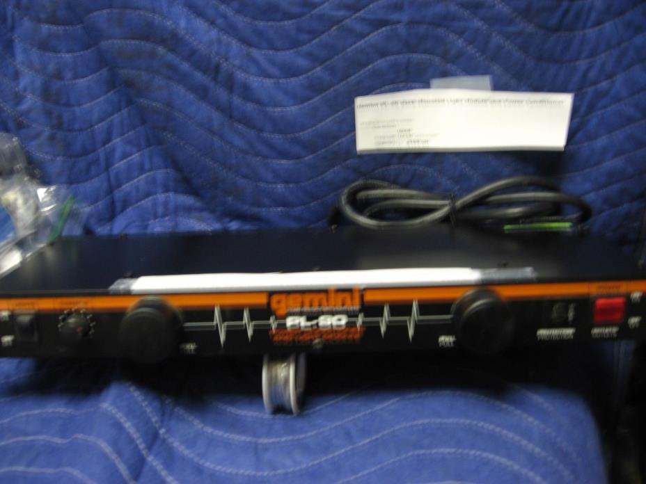 Gemini PL-90 Rack-Mounted Light Module and Power Conditioner- REFURBISHED- WORKS