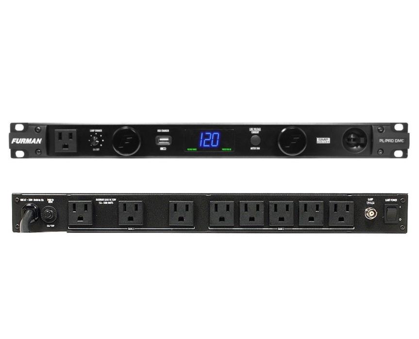Furman PL-Pro DMC 20 Amp Power Conditioner with Voltmeter and Ammeter