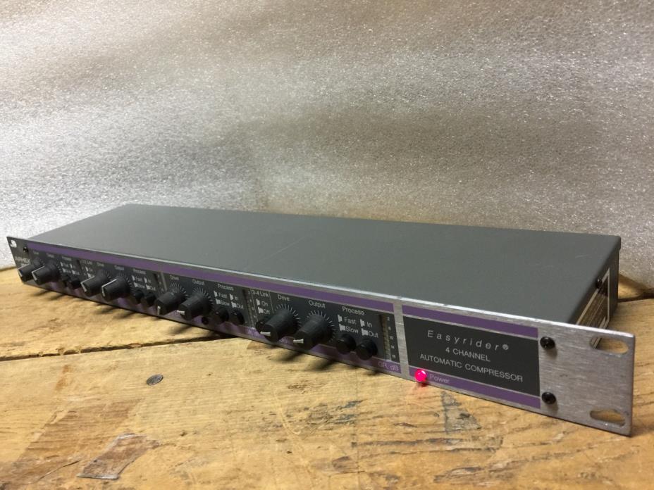 APHEX 108 EASY RIDER FOUR CHANNEL AUTOMATIC COMPRESSOR- PRO!
