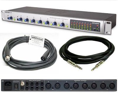 PreSonus DigiMax D8 Eight-Channel Preamp with 8 XLR to XLR Cables, 2 1/4