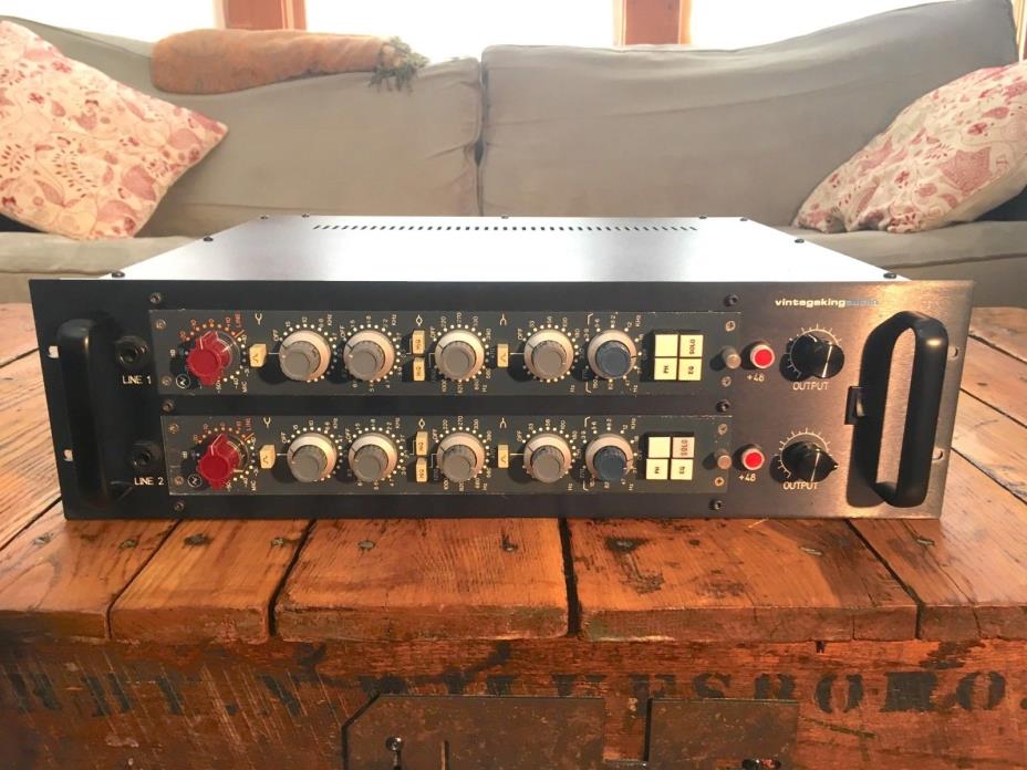Vintage Neve 1081 Preamps Serviced, VK Racked - Beautiful Sounding Pair