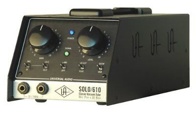 Universal Audio SOLO/610 Classic Vacuum Tube Mic Pre & DI Box