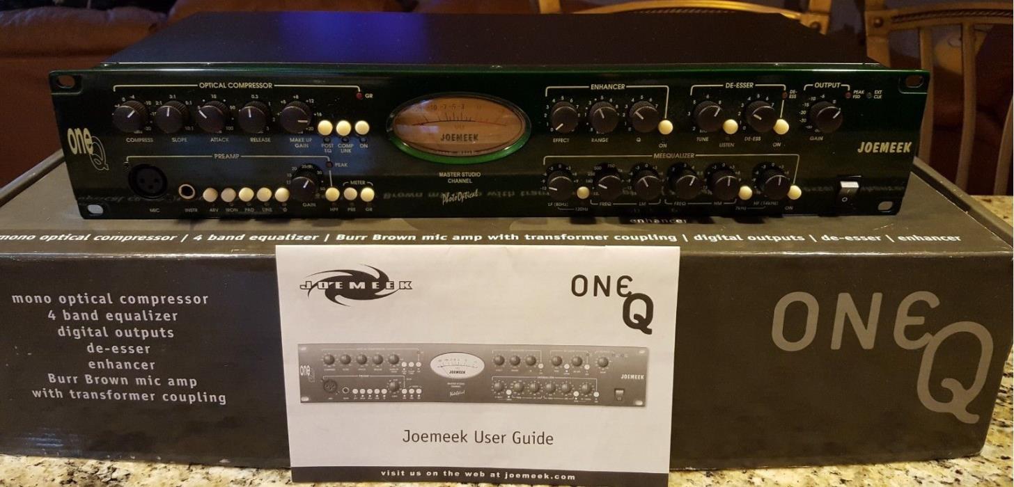JoeMeek OneQ Studio Channel w/ Digital Out - One-Q IN ORIG BOX W/MANUAL