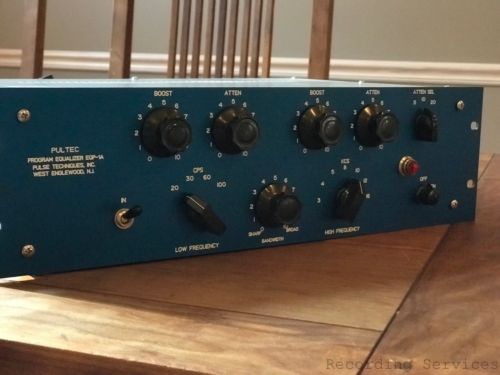 Drip Tube Pultec EQP-1A Program Equalizer Sowter & Cinemag Built by Brian Roth