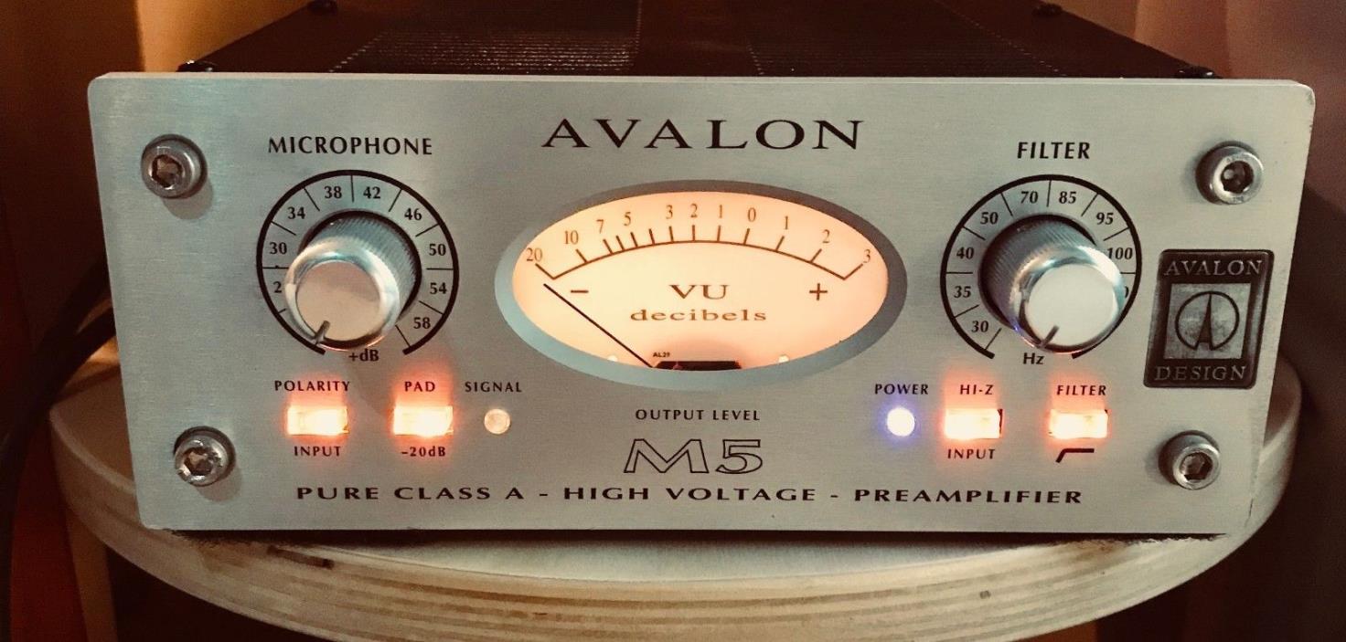 Avalon M5 Pure Class A Preamplifier