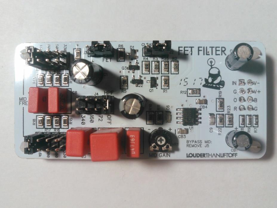 Louder than Liftoff FET Filter Saturating EQ Colour