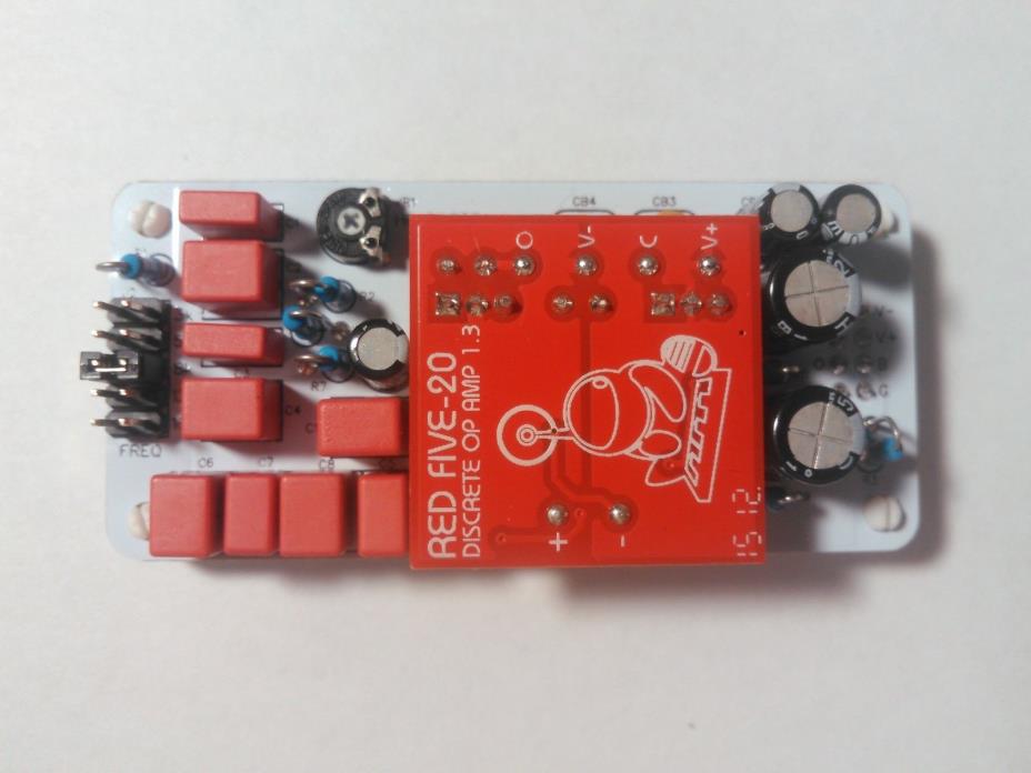 Louder than Liftoff Rouge-Tec Air Passive EQ with Red Five-20 Discrete Op Amp1.3
