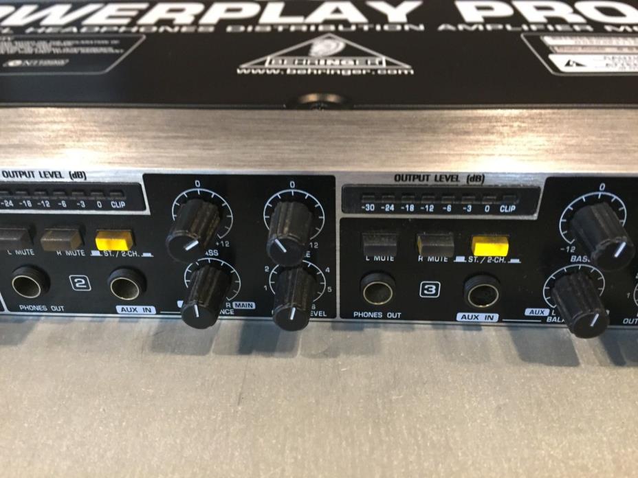 Behringer ultragain pro mic2200, High-precision,tube mic/line preamp TESTED