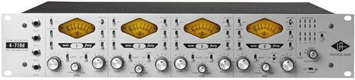 Universal Audio 4-710d Four-Channel Tone-Blending Mic Preamp w/ Dynamics 4710D